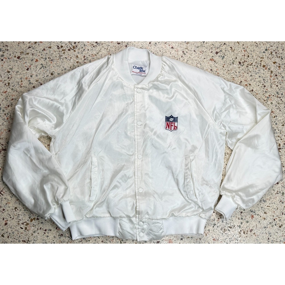 Chalk Line NFL‎ Vintage 1987 Super Bowl XXII Jack Murphy Stadium Jacket Size L